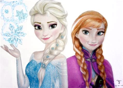 Наши девчонки шикарная картинка эльзы и анны elza и anna. Elsa and Anna - Elsa and Anna Fan Art (36847607) - Fanpop