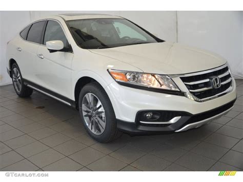 2014 White Diamond Pearl Honda Crosstour Ex L V6 4wd 93631665 Photo 5