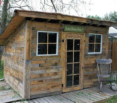 26 Free Pallet Shed Barn Cabin And Building Plans And Ideas Pallet