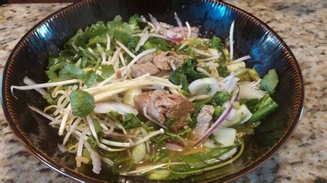 Thai Beef Noodle Soup Gwaytio Nuea Nam Recipe Food Com