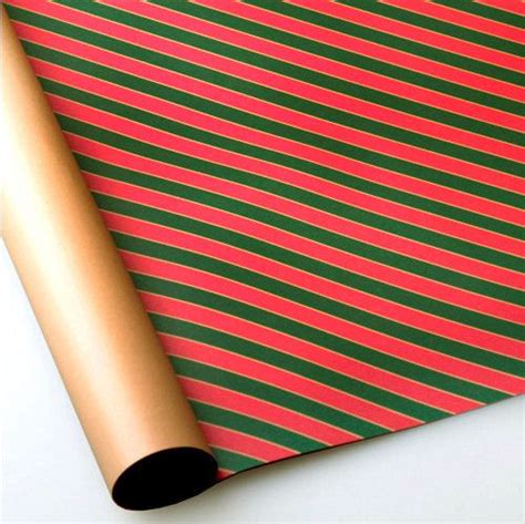 Pattern Wrapping Paper 10 Set Xmas Stripe By Harvard5f On Etsy 1090