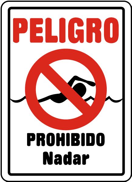 Spanish No Swimming Allowed Sign Get 10 Off Now