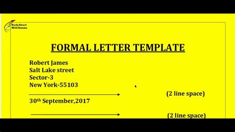 Check spelling or type a new query. letter format of formal letter - YouTube