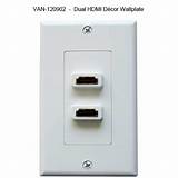 Images of Hdmi And Cable Wall Plate