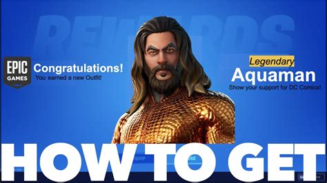 How To Get Aquaman In Fortnite Season 3 Chapter 2 How To Get Aquaman
