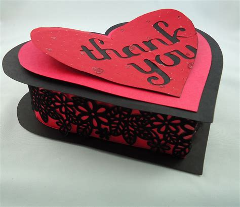 Jinkys Crafts And Designs Valentine Heart Box Tutorial