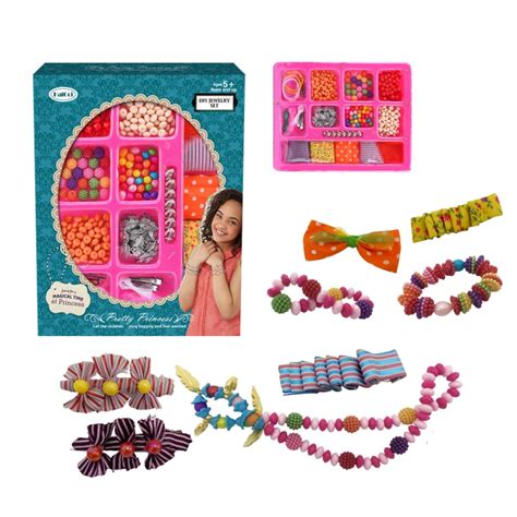 Pop Snap Beads Set Toy Pop Beads Jewelry Making Kit For Rings