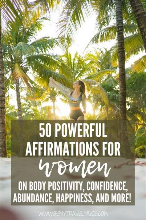 50 Powerful Affirmations For Women