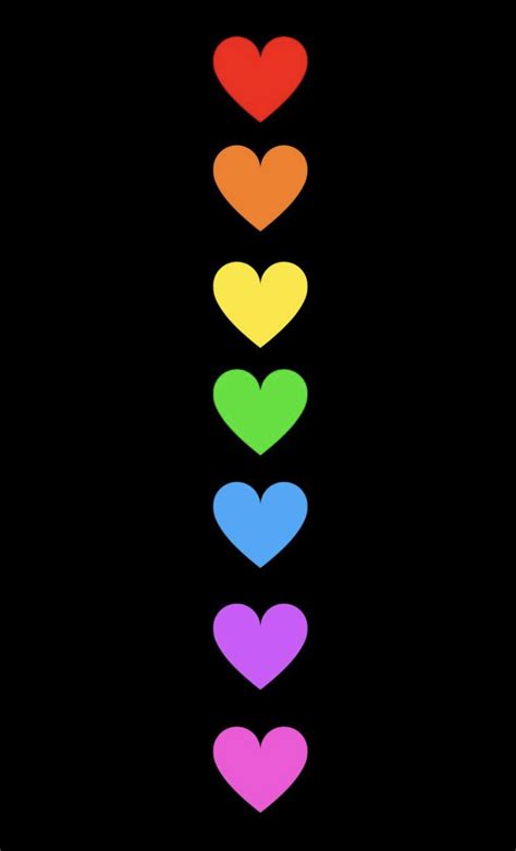 Pastel Rainbow Heart Wallpapers Top Free Pastel Rainbow Heart