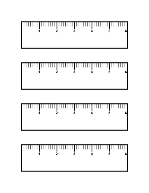 Math Worksheet On Rulers