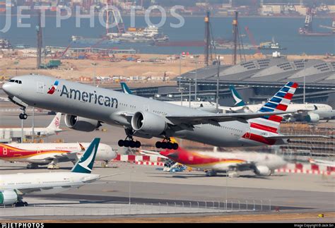 N736at Boeing 777 323er American Airlines Jack Sin Jetphotos