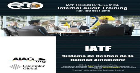 Iatf 169492016 Rules 5ª Ed With Iso 90012015eco Ai Iatf · Pdf