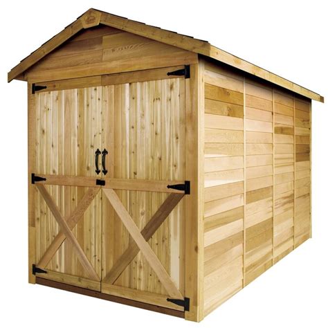 Cedarshed 6 Ft X 6 Ft Rancher Gable Cedar Wood Storage Shed