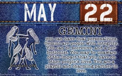 May 22 Zodiac Horoscope Birthday Personality Sunsignsorg