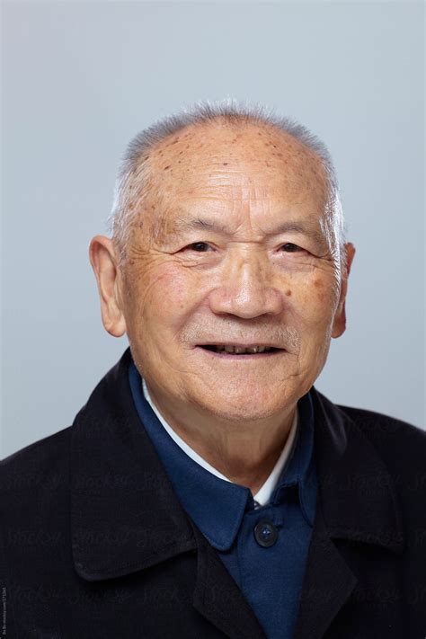 Senior Chinese Man Portrait By Stocksy Contributor Bo Bo Stocksy