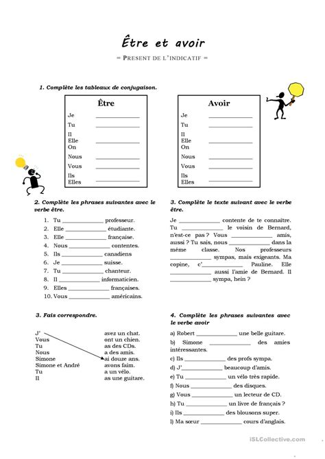 One Click Print Document Temps Des Verbes Exercice Verbe Exercices