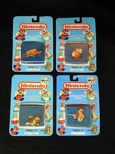 Nintendo Collector Pin No 1 Mario Standing New In Box Etsy