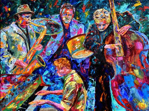Contemporary Artists Of Texas Abstract Jazz Painting Music Paintings