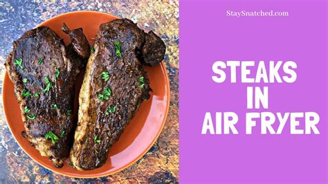 Brown the patties on both sides, working in batches as needed. How to Make Steaks in Air Fryer - YouTube