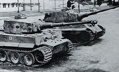 A Comparison On Size Between A Tiger 1 And King Tiger Panthers