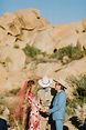 Dazzling, Inspired Desert Wedding - Let's Frolic Together | Desert ...