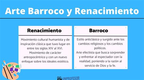 30 diferencias entre el arte BARROCO y el RENACIMIENTO con imágenes