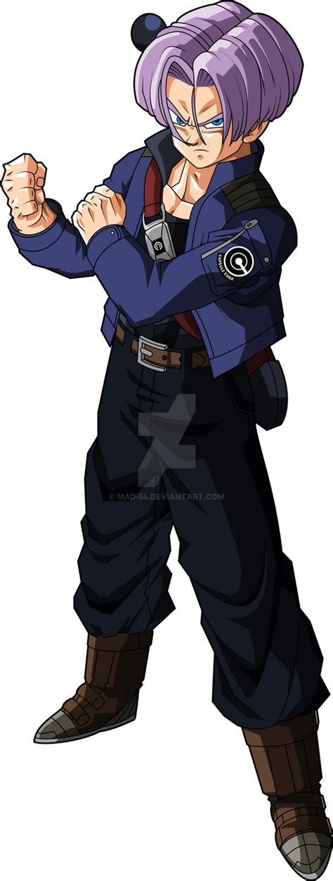 Future Trunks Trunks Saga Mll Redesign By Mad 54 On Deviantart
