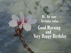 51 Good Morning Happy Birthday Wishes Images Quotes and Status
