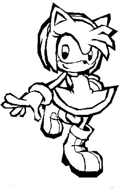 Amy Sonic Coloring Pages at GetColorings.com | Free printable colorings