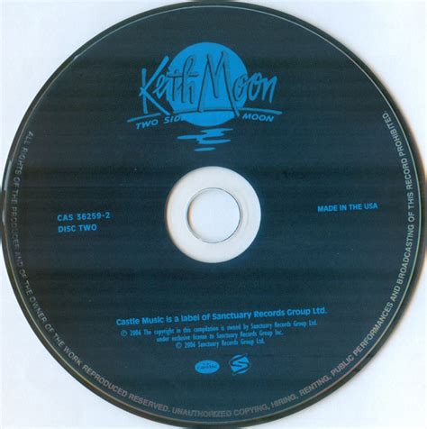 Keith Moon Two Sides Of The Moon Disc 2 Reviews Album Of The Year