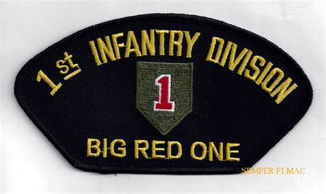 1st Infantry Division Iraqi Freedom Veteran Authentic Patch Us Army Big