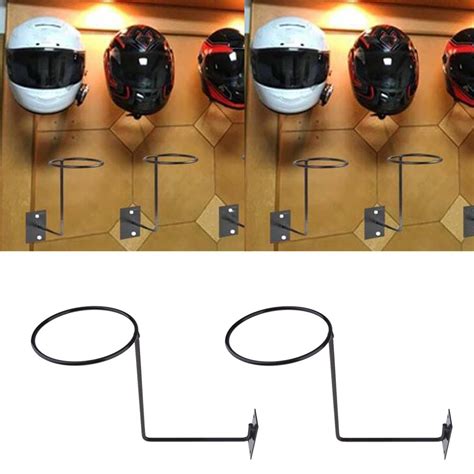 Maybe you would like to learn more about one of these? 2pcs Motorcycle Helmet Rack Wall Mounted Wall Hooks Hat ...