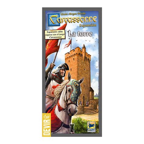 CARCASSONNE LA TORRE EXPANSIÓN Vortex Juegos