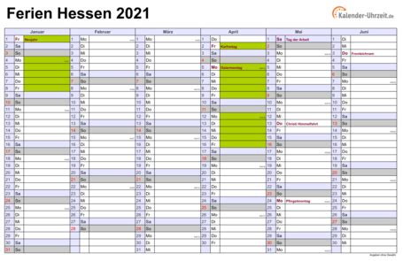 Kalender für das jahr 2021 (standard) beispiel: Kalender 2021 Din A4 Querformat Zum Ausdrucken / Ferien ...