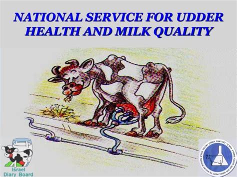 Ppt National Service For Udder Health And Milk Quality Powerpoint