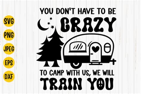 Crazy Camping Svg Camping Friends Svg Graphic By Digital Click Store · Creative Fabrica