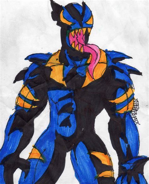 Symbiote Wolverine Profile By Chahlesxavier On Deviantart