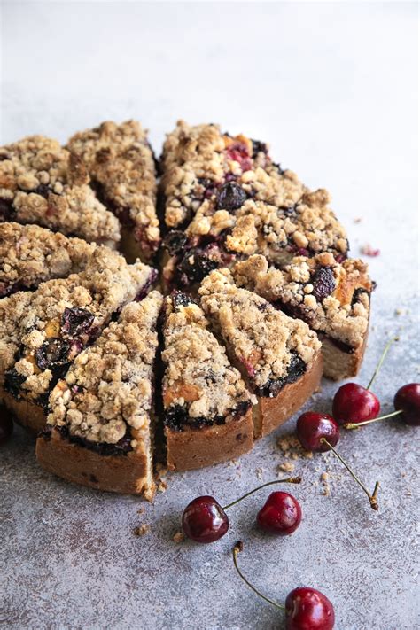 Cherry Coffee Cake Recipe The Forked Spoon
