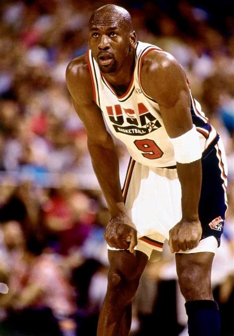 Michael Jordan Team Usa 1992 Thedreamteam Usa Basketball Michael