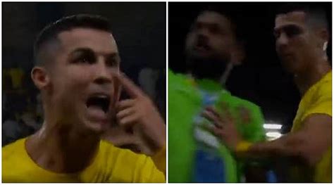 Furious Cristiano Ronaldo Lashes Out At Referees After Being Denied