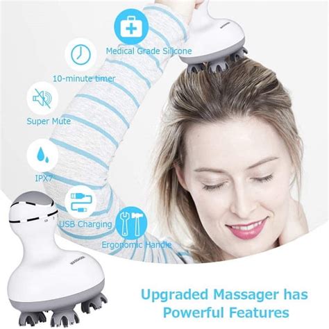 Scalp Massager For Stress Relief And Hair Growth T Wows