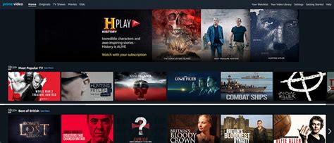 Amazon Prime Video Launches Brand New History Play Ae Networks Uk