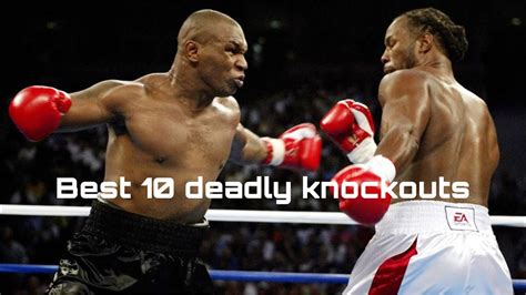 Best 10 Knockouts Of Mike Tyson L 🤯 Youtube