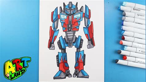 Optimus Prime Drawing