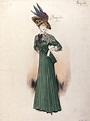 now feral | Jeanne paquin, Fashion design, 1908 fashion
