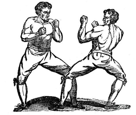 Bare Knuckle Boxing C18th Century By Print Collector