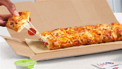Dominos Introduces Pepperoni Stuffed Cheesy Bread Nationwide