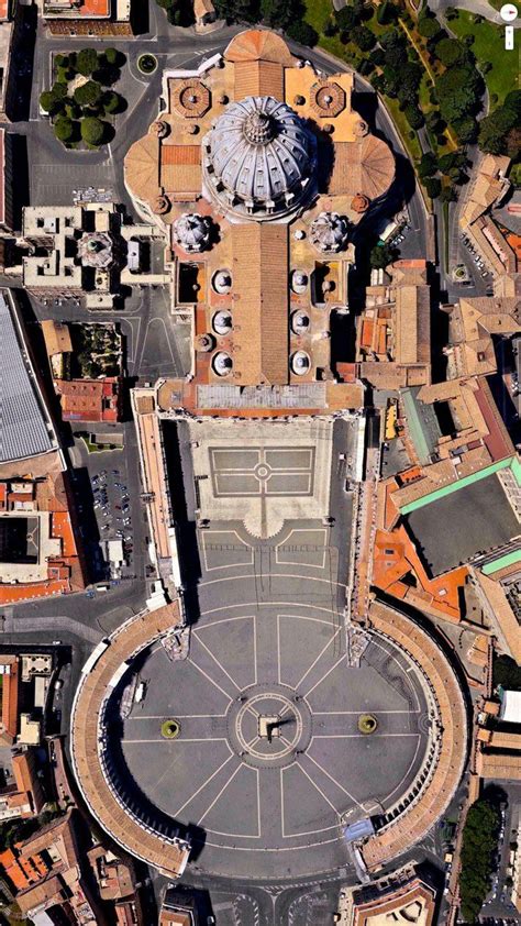 Daily Overview Captivating Satellite Images Of Earth Vatican Vatican City Satellite Image