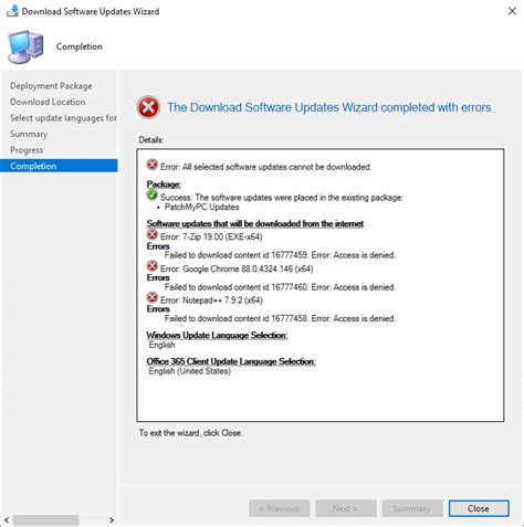 Failed To Download Content Id Error Access Is Denied Patch My Pc