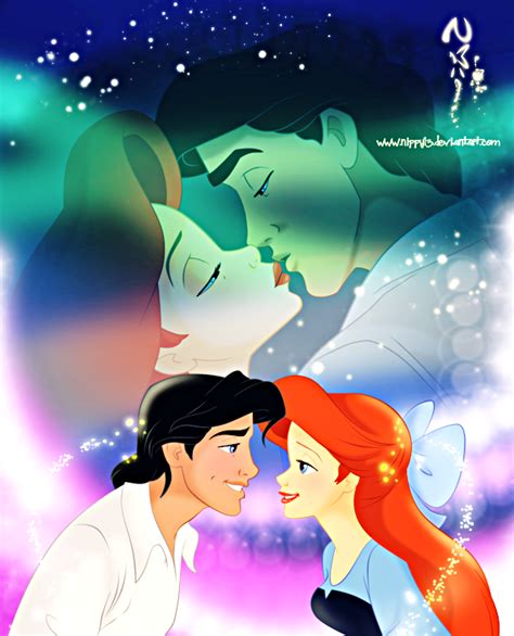 Walt Disney Fan Art Princess Ariel And Prince Eric Walt